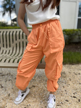 Load image into Gallery viewer, Orange Cargo Pants
