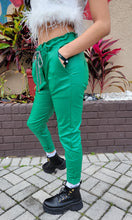 Load image into Gallery viewer, Green Leather Jogger
