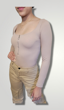 Load image into Gallery viewer, Taupe Basic Bodysuit
