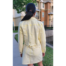 Load image into Gallery viewer, Denim Jacket Yellow
